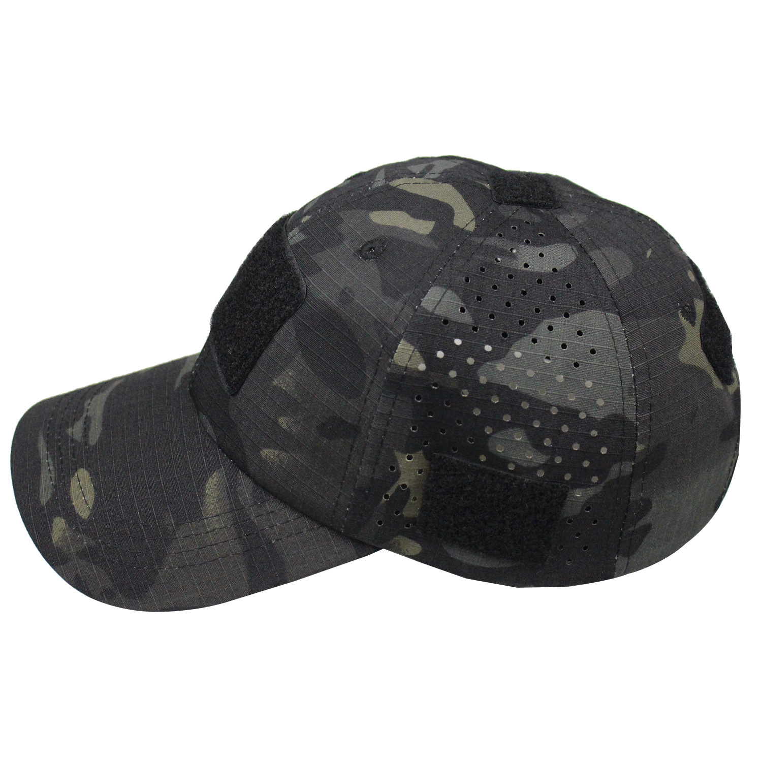 Picture of Outdoor Tactical Baseball Cap Men's Summer Camouflage Cap Mountaineering Sunshade Sun Protection Fishing Cap Velcro Net Hat