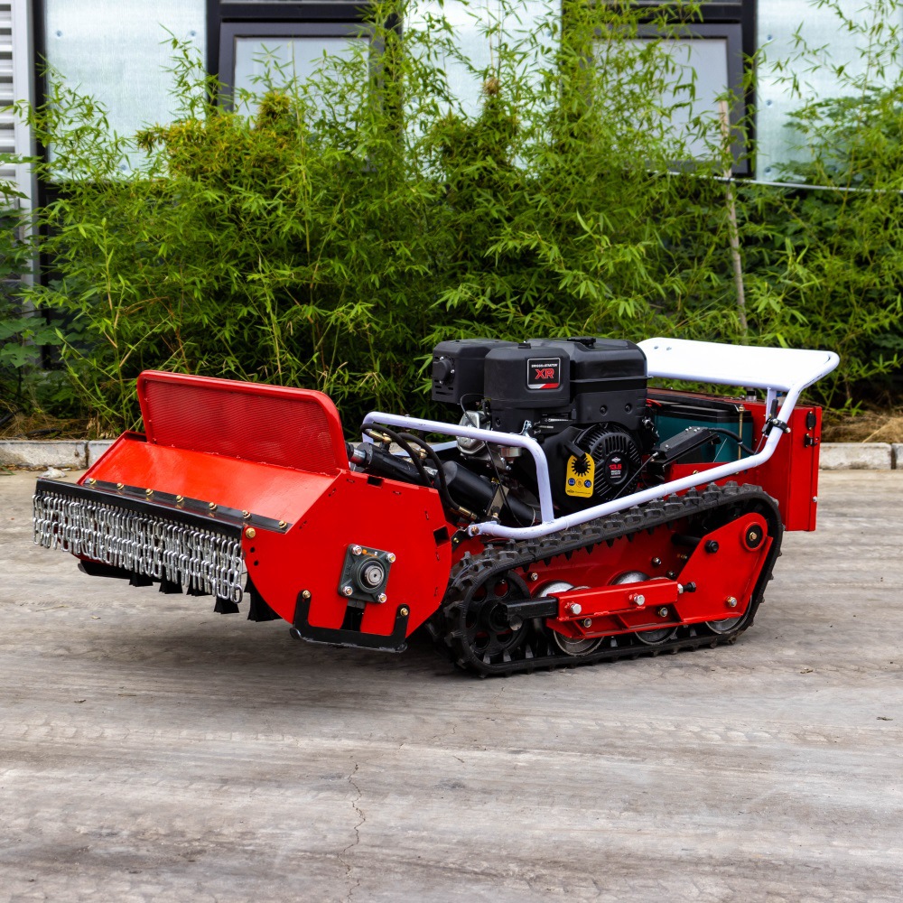 Lawn car unmanned remote weeding car crawler remote control self-walking lawn mower crawler remote control lawn mower