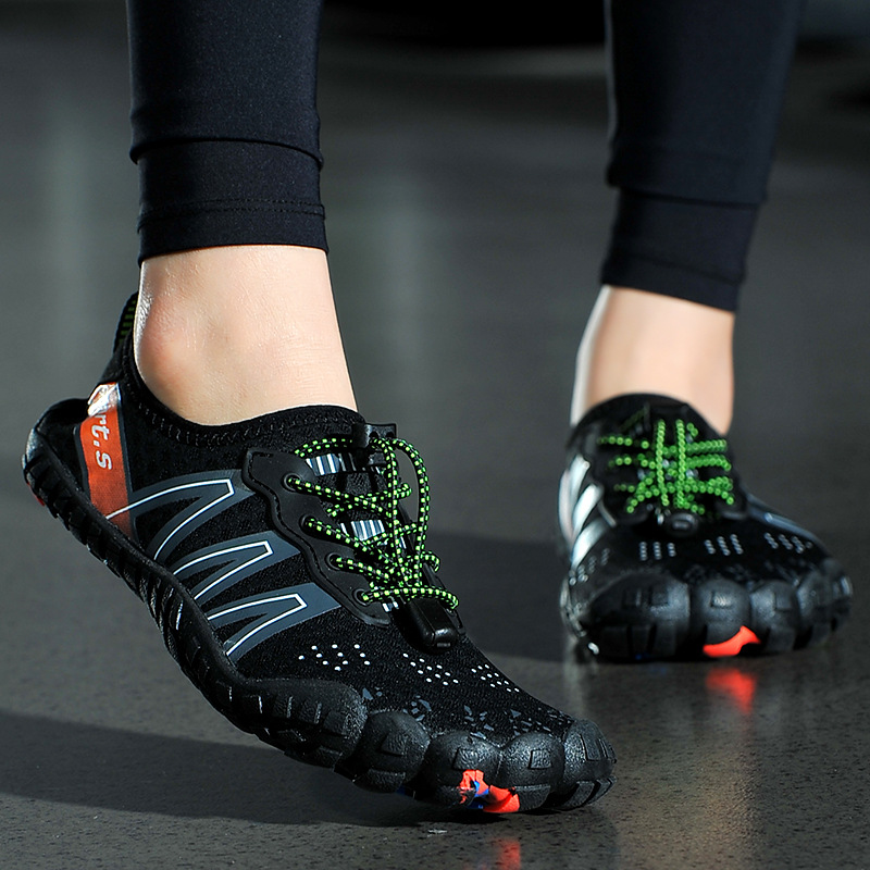 Picture of Summer New Five-finger Hiking Wading Cross-border Outdoor Non-slip Tracing Shoes Couple's Beach Diving Snorkeling Swimming Shoes