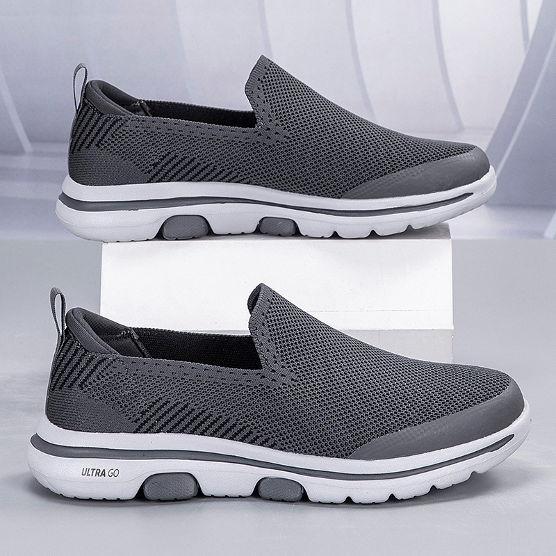 2025 Summer Comfortable Casual sneaker Wear-resistant Anti-slip Shoes for Men and Women Soft Sole Lightweight Breathable Mesh Shoes