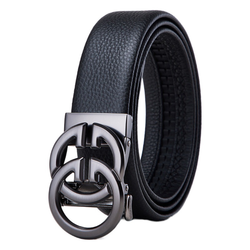 Falai Armani Belt Men's Crocodile Pattern Genuine Leather All-match Belt Pure Cowhide Young Men's Famous Brand Casual