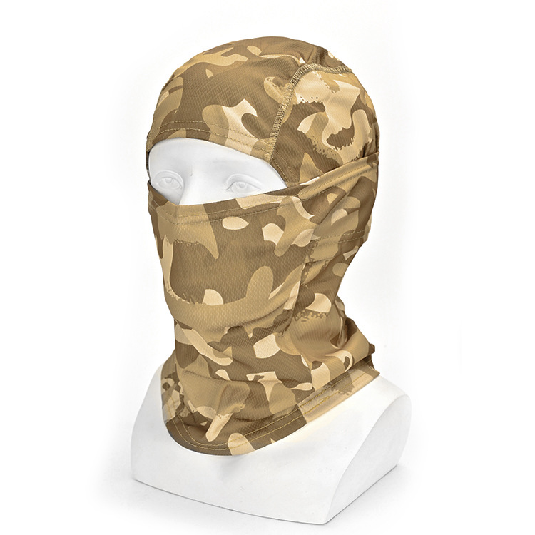 Picture of Cross-border Motorcycle Headgear Outdoor Dust-proof Drying Riding Mask Balaclava Hat Summer Tactical Camouflage Mask