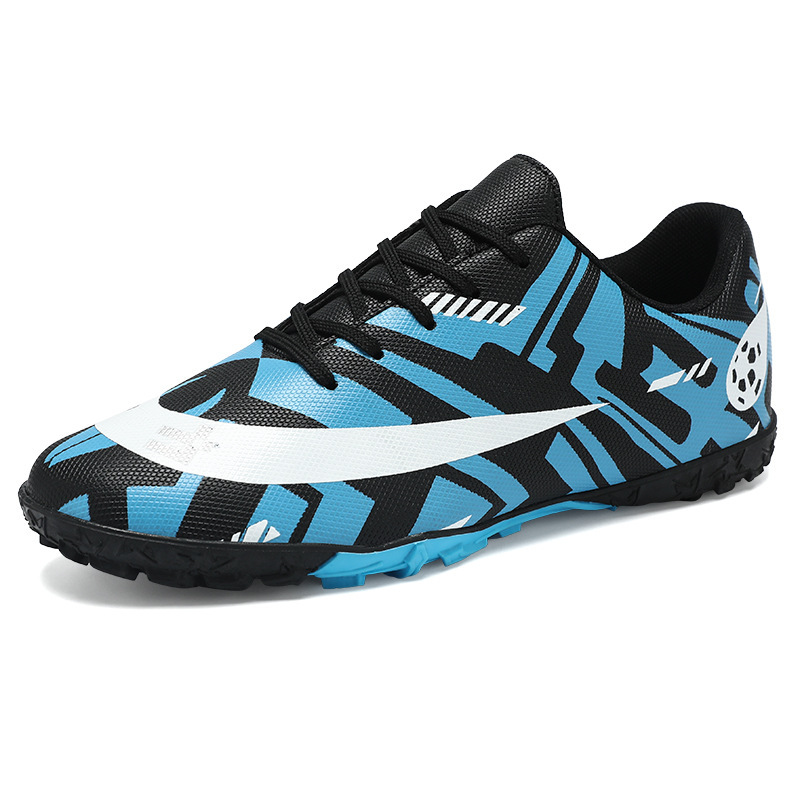 Douchuan Shuiding Children's Soccer Shoes for Boys, Professional Sports Training Sneakers, Low-Top Youth Sports Shoes, Cross-Border Non-Slip