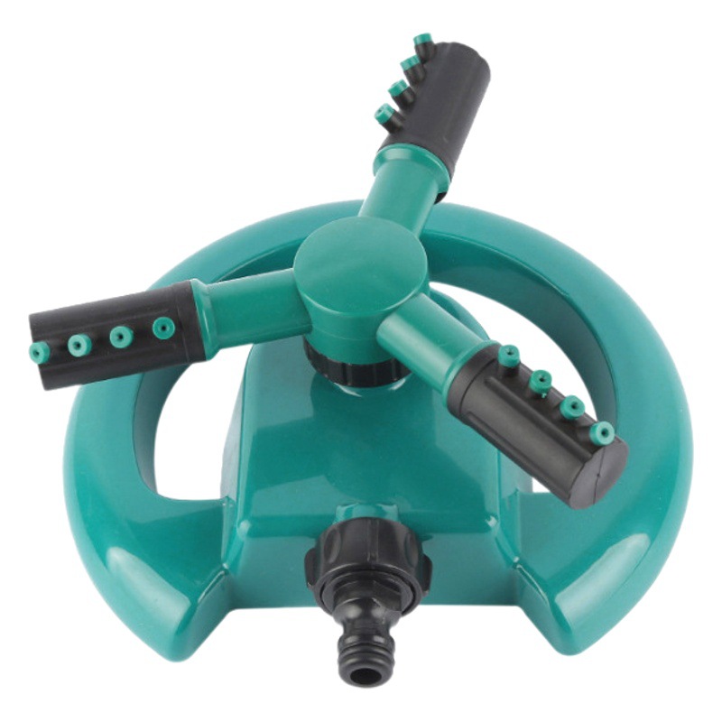 Factory supply hot 360 degree rotating big three fork sprinkler lawn irrigation sprinkler crescent sprinkler
