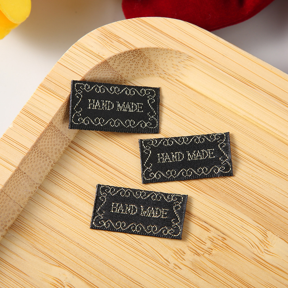 Picture of In stock HANDMADE woven buckle hair band special decoration Korean universal HANDMADE English DIY embroidery label