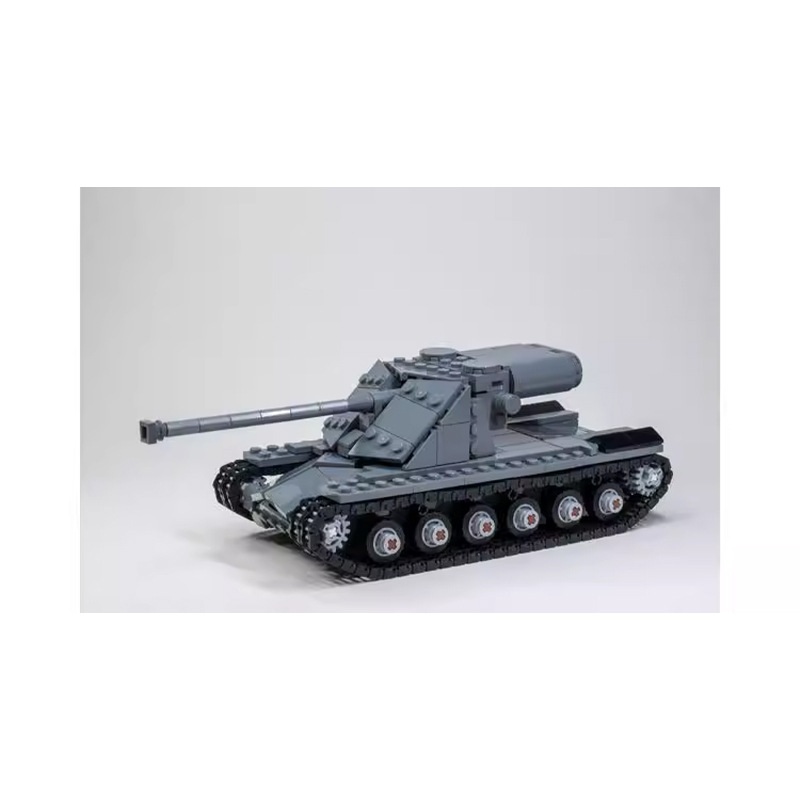 MOC military series KRV heavy tank model compatible with Lego small particles assembling building blocks toy ornaments for children