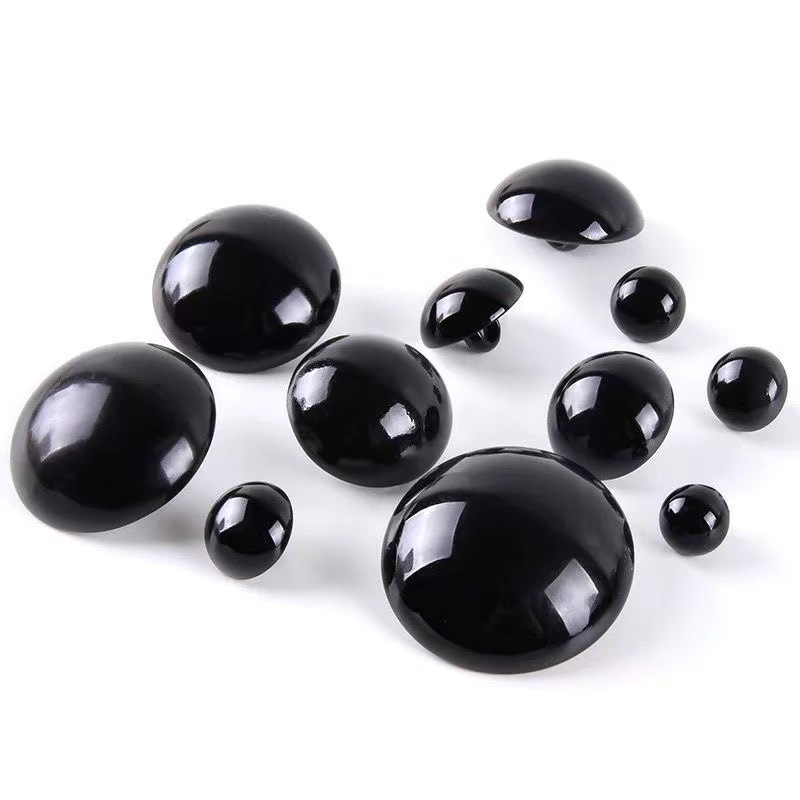 Picture of Manufacturer Supplies Hat Accessories Buttons Black and White Red Plastic Eyes Nose Animal Eye Buttons Wholesale