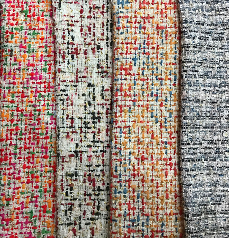 Spot supply of acrylic woolen fabric Shaoxing supply