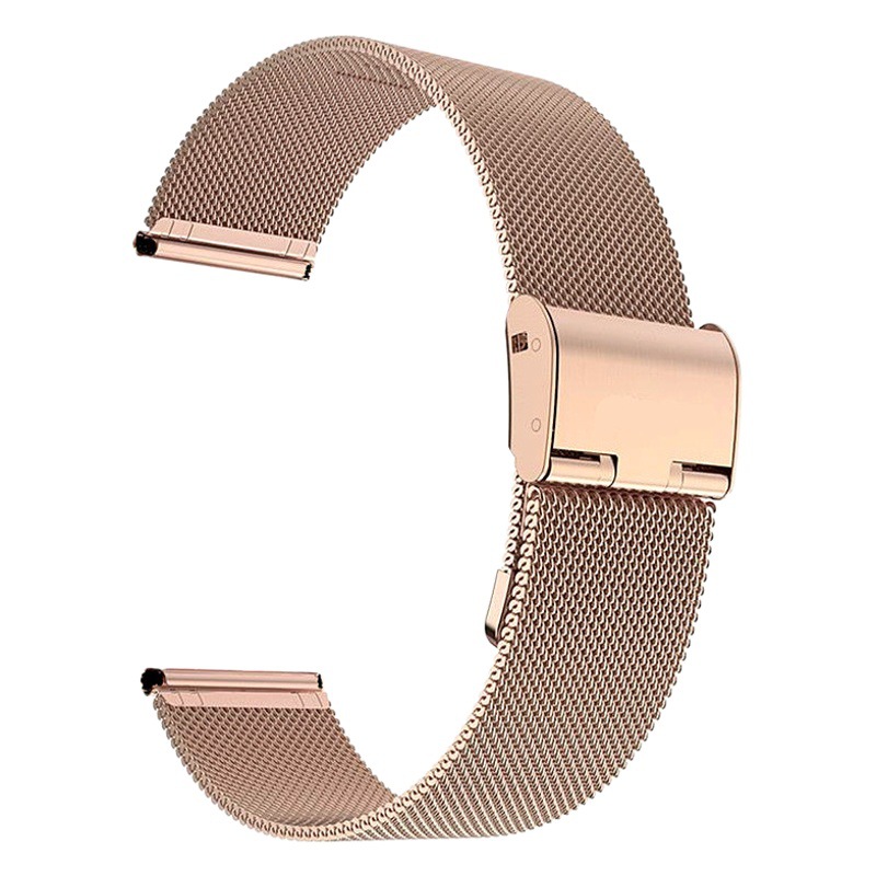 Fashion Metal Magnetic Buckle Milan Style Stainless Steel Bracelet Strap for Samsung Huawei Watch Wristband 20/22mm