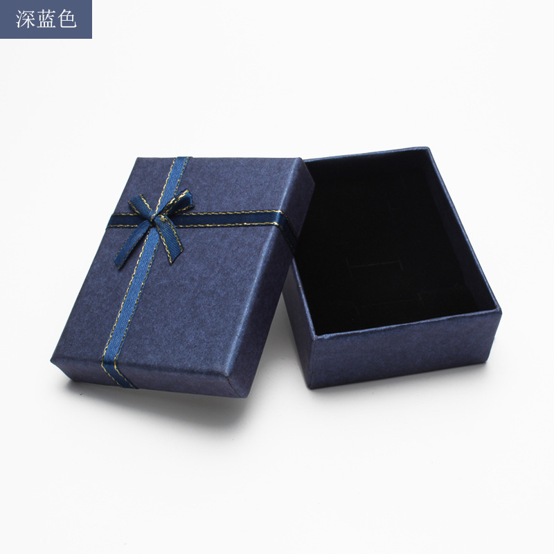 Picture of Jewelry Gift Set Pearlescent Paper Color Box Phnom Penh Jewelry Box Necklace Rectangular Jewelry Packaging Box Set