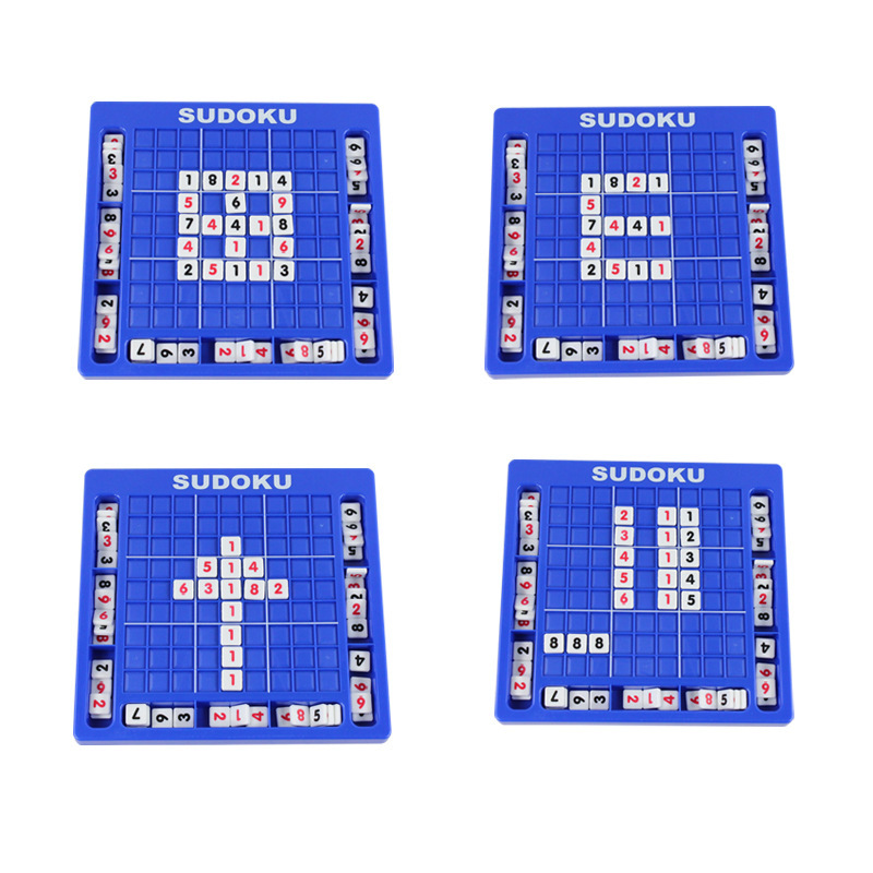 Picture of Cross-border spot children's educational science and education toys desktop game series Jiugongge digital Sudoku game