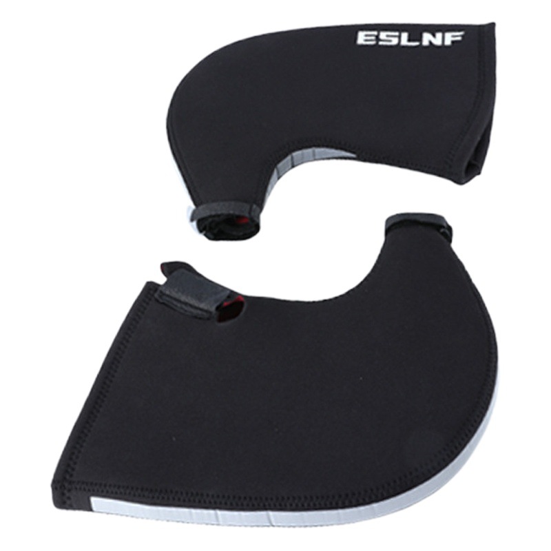 ESLNF bicycle gloves mountain road bike windproof thickened warm cycling handguard cold-proof handle gloves
