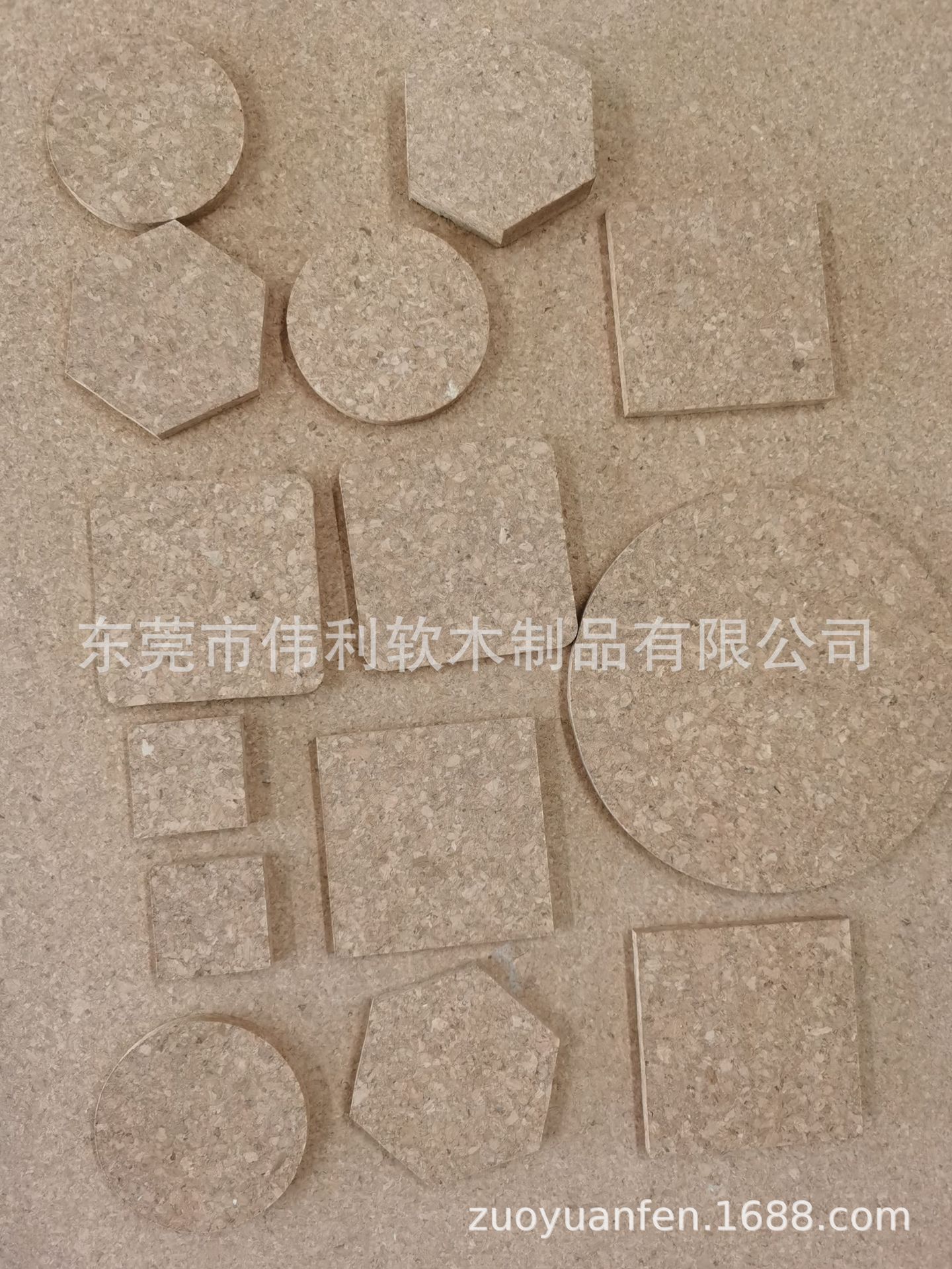 Pot mat, creative pot mat wooden pot mat, export packaging single package POF shrink film
