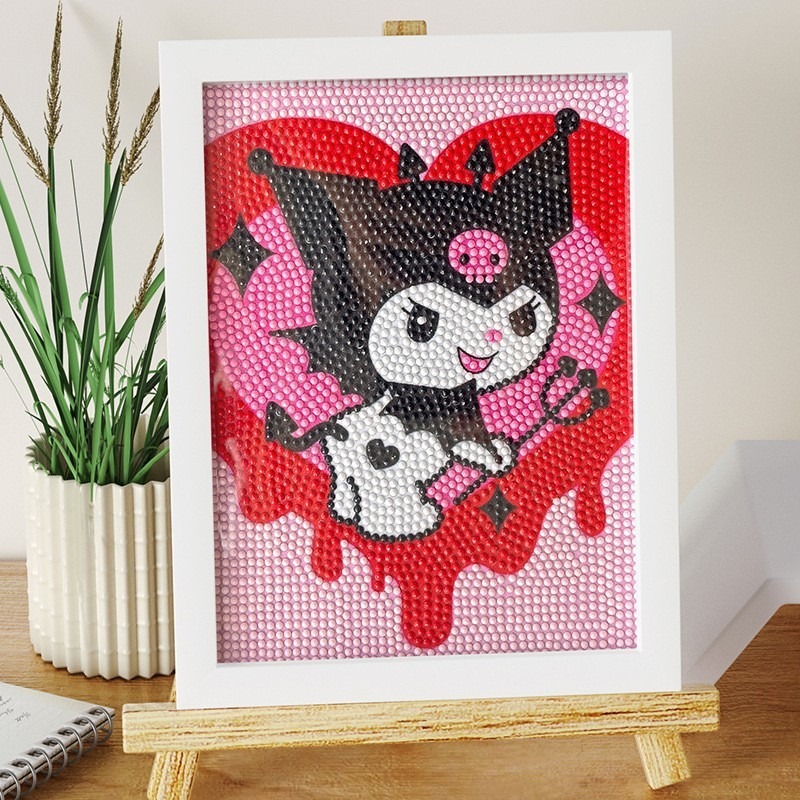 Picture of Children's DIY Diamond Painting Wholesale Princess Diamond Stickers Rabbit Dot Diamond Painting Kindergarten Handmade Educational Toys