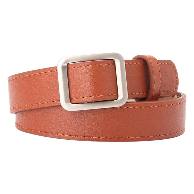 Street Stall Popular Belt for Women, Simple Needle-Free and Punch-Free Student Belt, Casual and Versatile Decorative Belt Wholesale