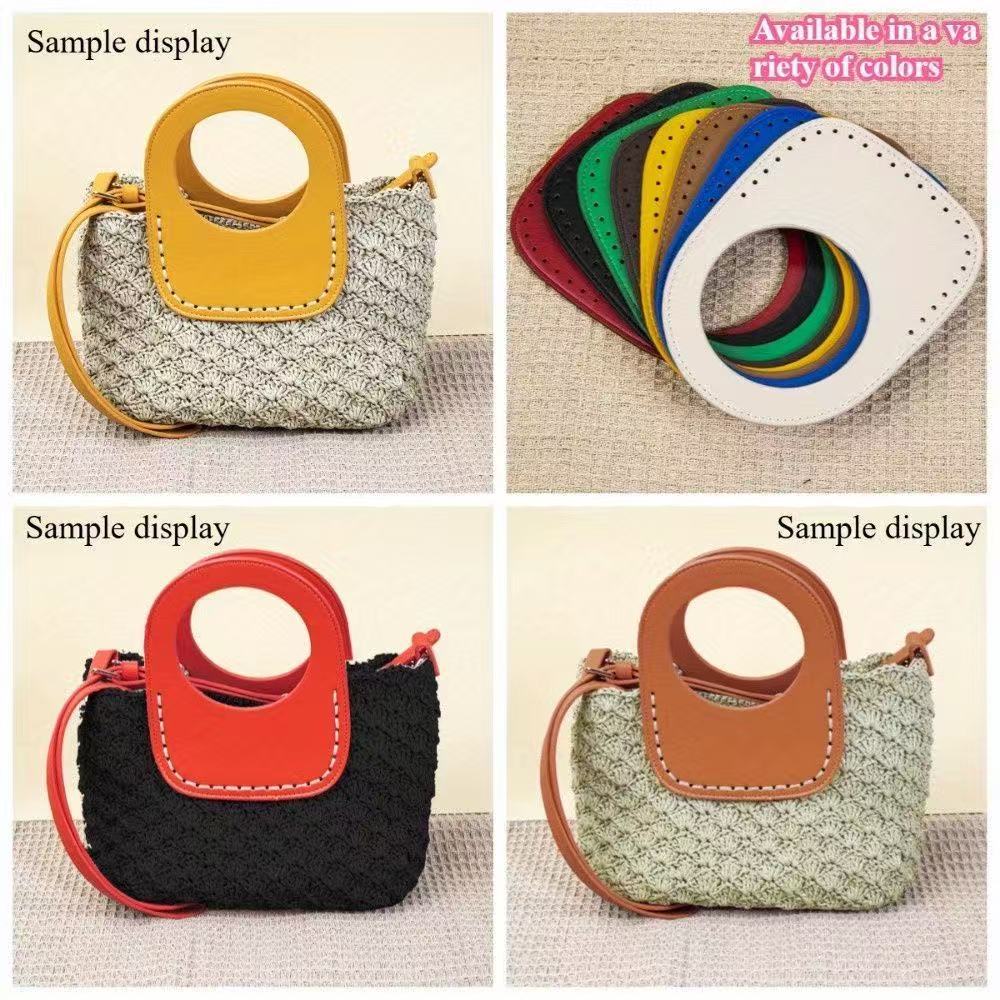 Handmade Crochet Bag DIY Material Bag Homemade Fashionable Shoulder Bag Versatile Crossbody Bag Cross-Border