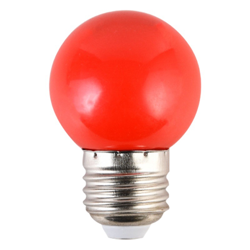 Led Colorful Bulb Red Yellow Blue Green Orange Pink Purple White Holiday Celebration Light Bulb Home Atmosphere Light Super Bright