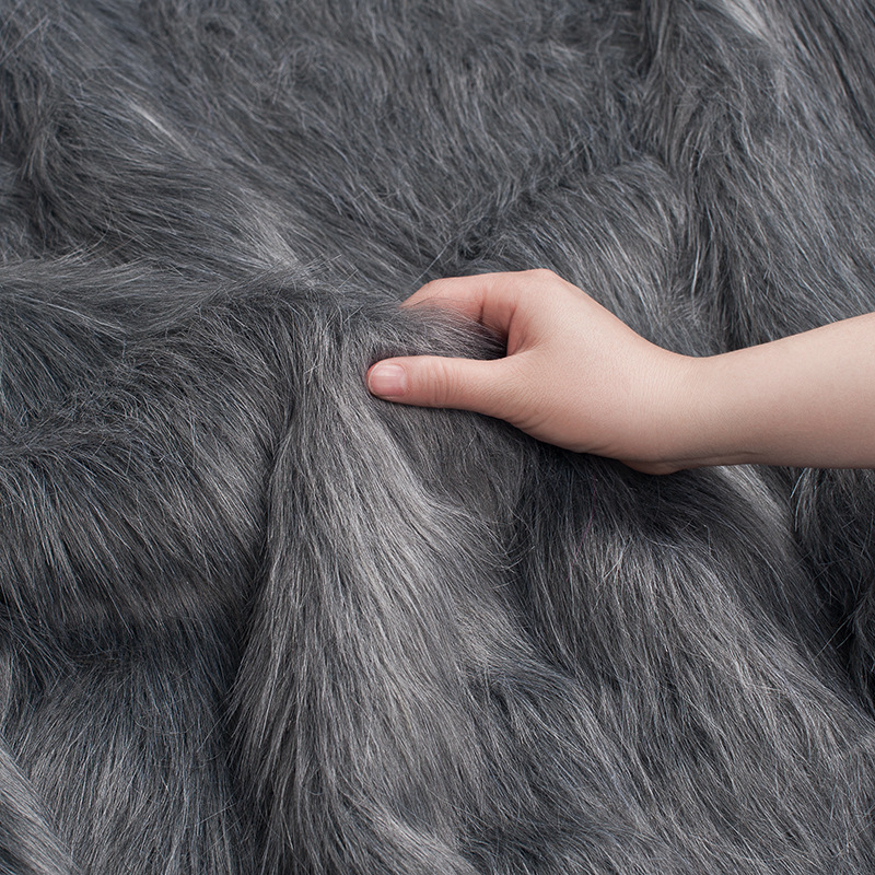 Picture of Long flannel long hair background cloth photo background ins north online shop photo background beauty makeup jewelry pose props