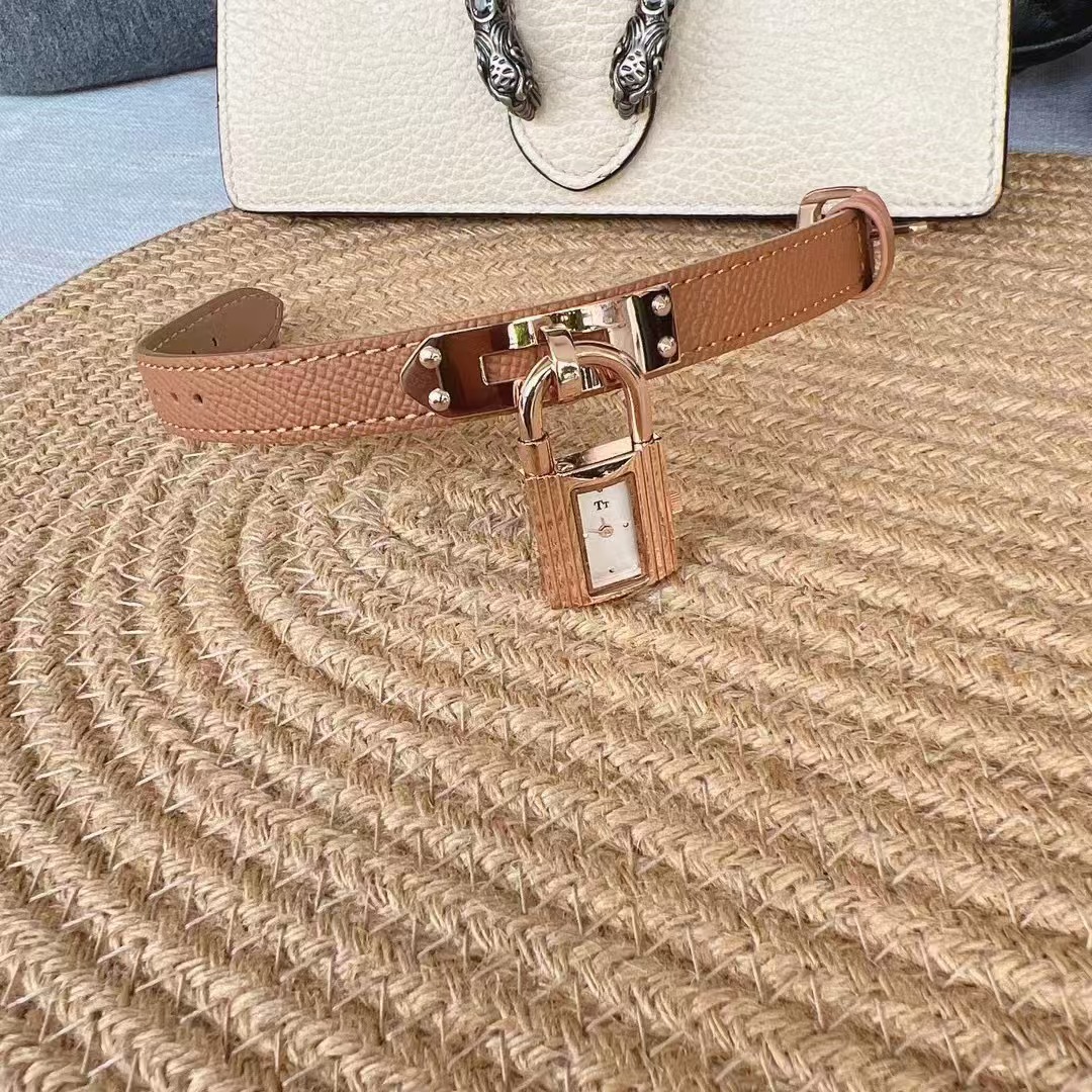 Picture of Tt Lock Dial Watch Women's Fashion Stylish 2025 New Style Accessible Luxury Niche Elegant Women's Watch Wholesale