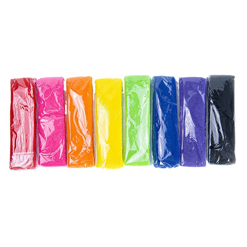 Towel Sports Hair Band Headband for Men and Women Basketball Fitness Running Yoga Multi-color Sweat-absorbent Headband Hair Band