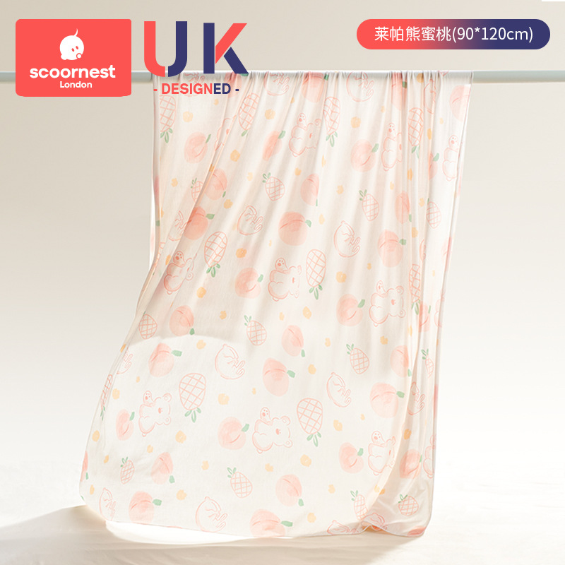 Picture of Baby Blanket Baby Ice Silk Blanket Modal Summer Thin Children's Air-conditioning Quilt Newborn Nap Blanket Cool Quilt