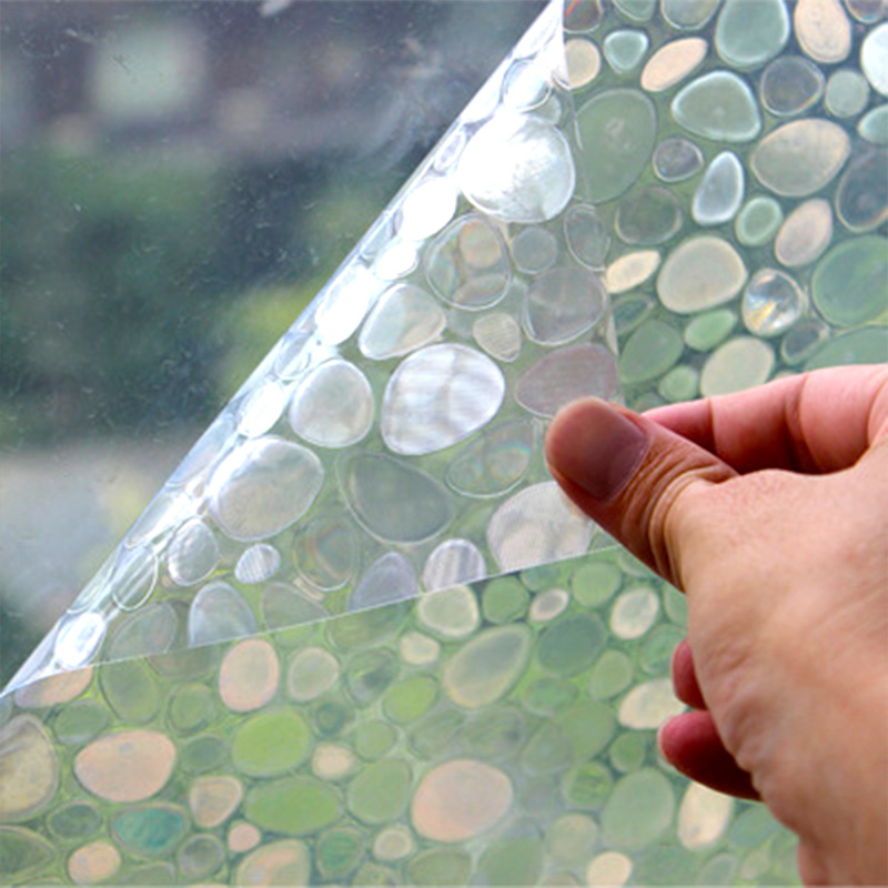 Foreign Trade 3D Laser Glass Window Film Bathroom Door and Window Explosion-Proof Frosted Electrostatic Film Windowsticker Matte