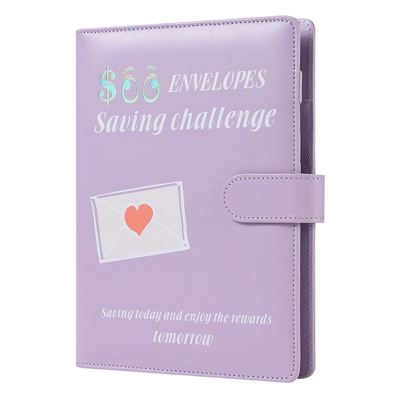 Couple Challenge 100 Days Envelope Challenge Loose-Leaf Cash Envelope Budget Hand Ledger Customization