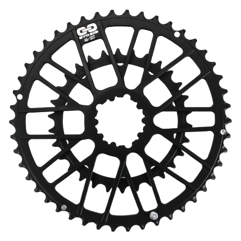 EVOSID road bicycle tooth plate 48-32T/46-30T GXP tooth plate gravel car integrated double plate