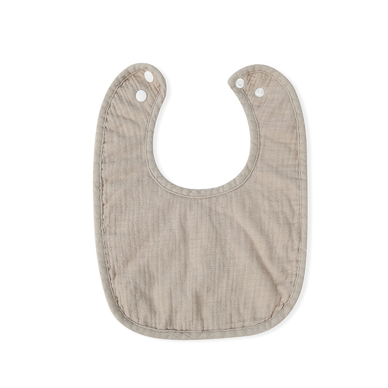Picture of Gauze Peas Velvet Baby Petal Bib Pure Cotton Baby Sipe Towel Pure Cotton Waterproof Autumn and Winter Thickened Newborn Bib