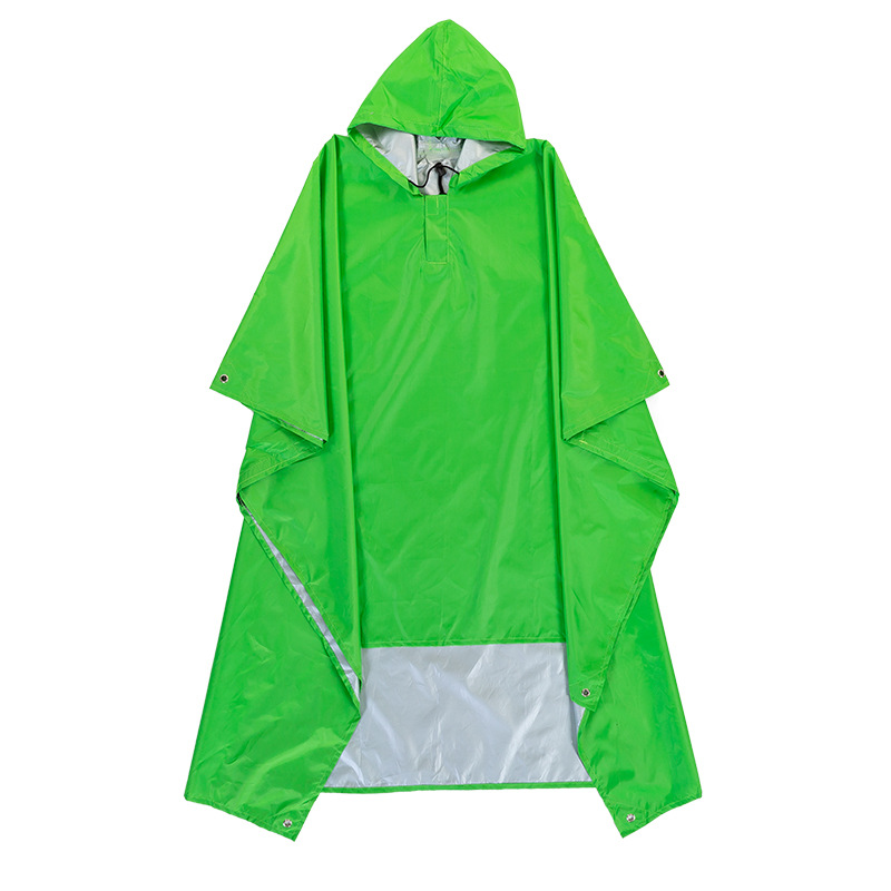 Picture of Three-in-one raincoat backpack outdoor mountaineering hiking conjoined poncho unisex multifunctional ultra-light foreign trade cross-border