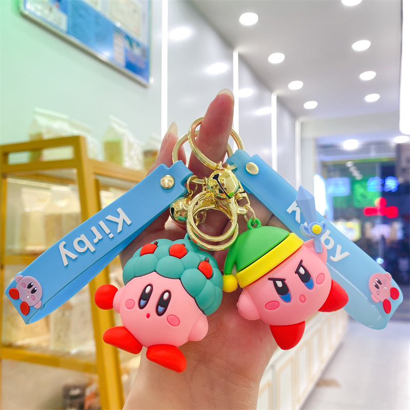 Cartoon Star Pink Kabi Silicone Bag Creative Pendant Girl's Heart Cute Bag Hanging Couple's Best Friend Gift