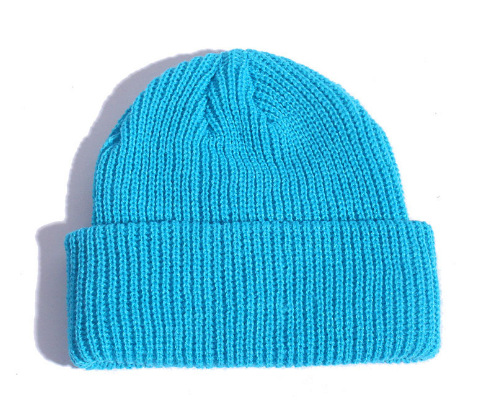Picture of 2020 Cold Hat Men's Melon Hat Winter Women's Autumn and Winter Solid Color Watermelon Knitted Wool Hat Pullover Ski Hat