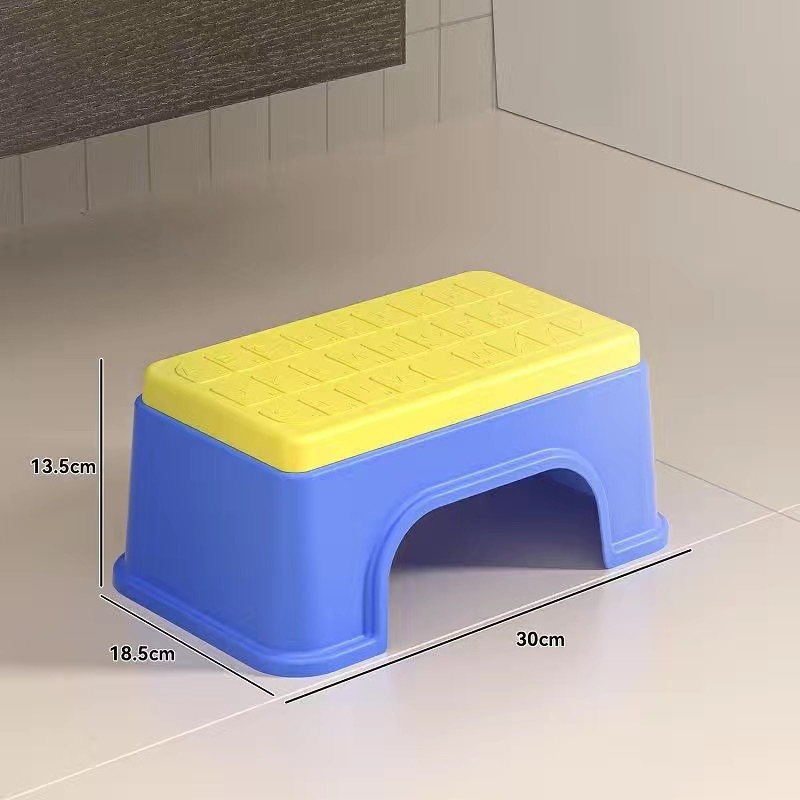 Picture of Step footrest, children's hand washing, anti-slip, plateau, field mat, footstool, small stool, washbasin, toilet stepping stool