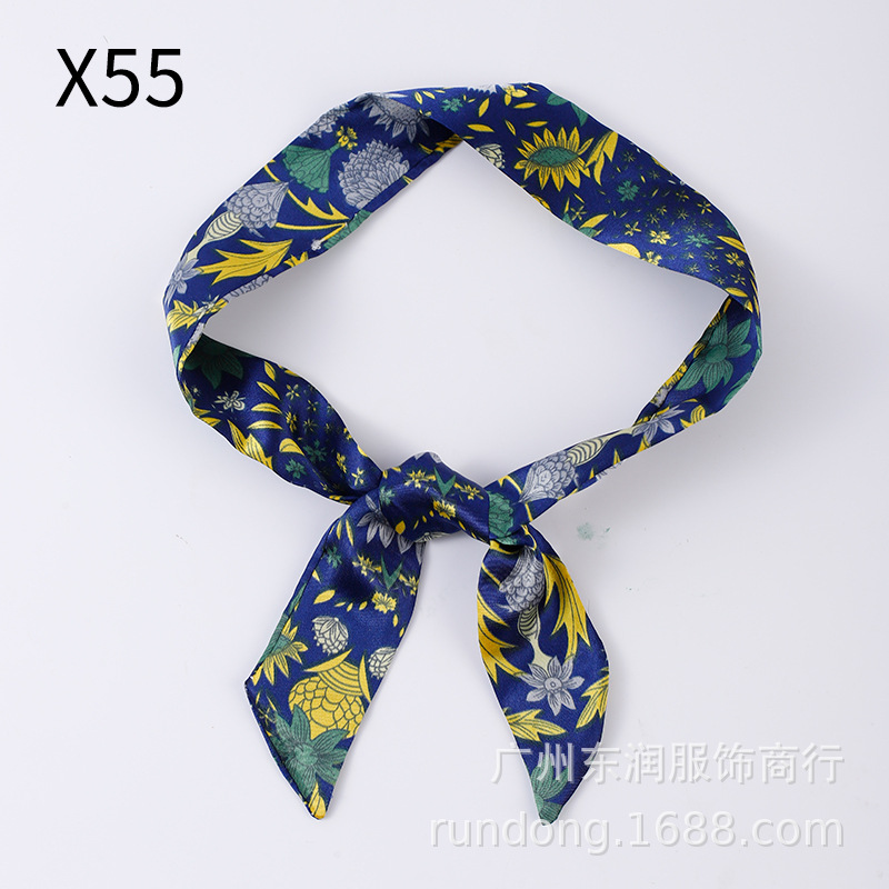 Picture of Gift Box Silk Scarf Straps, Narrow and Long Bags, Silk Scarf, Headband, Streamer Scarf with Decorative Small Silk Scarf Wholesale