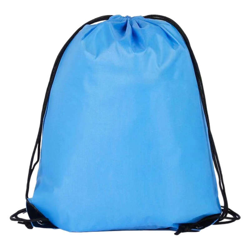 Color Polyester Backpack Frisbee Bundle Pocket Outgoing Portable Children Adult Frisbee Backpack Nylon Drawstring