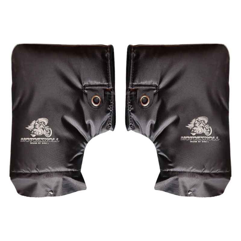 Electric Vehicle Gloves for Winter Riding, Warm and Waterproof, Electric Scooter Handlebar Covers, Motorcycle Handlebar Covers, Windproof and Waterproof