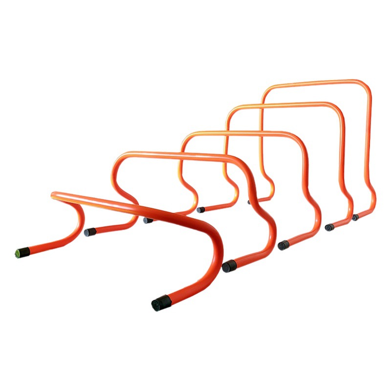Football training hurdles children jumping small hurdles U-shaped frame agile hurdles obstacle hurdles football training equipment