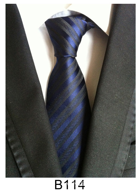 Picture of Tie Men's Casual Formal Wear Professional Business Men's Tie Polyester Silk Hand-Tied Tie Source Manufacturer Batch