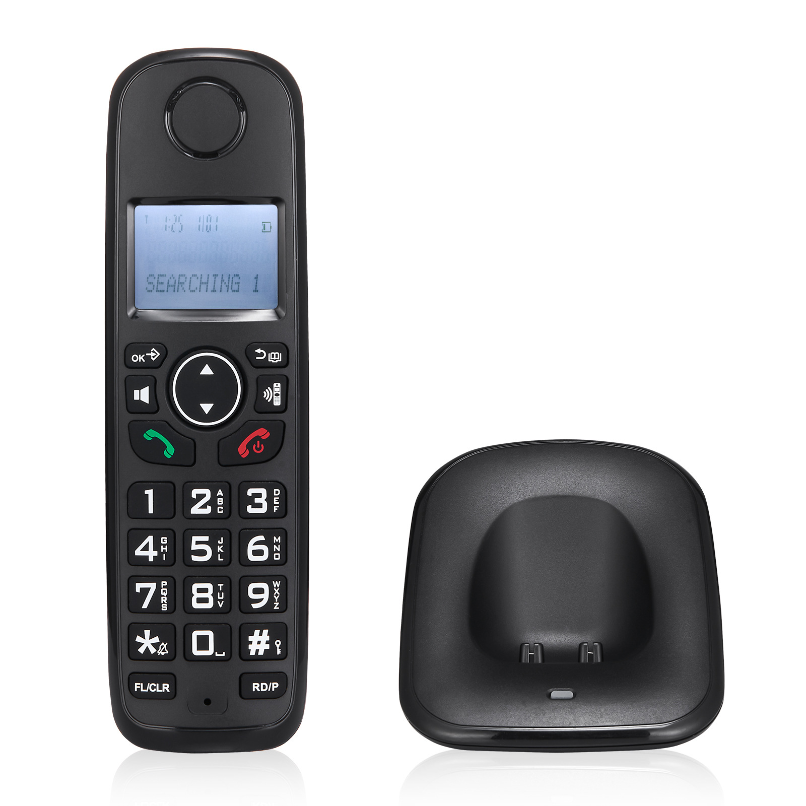 Picture of Spot Letter D1001 Business Office Home Handheld Digital Cordless Telephone Low Radiation Cross-Border Wireless