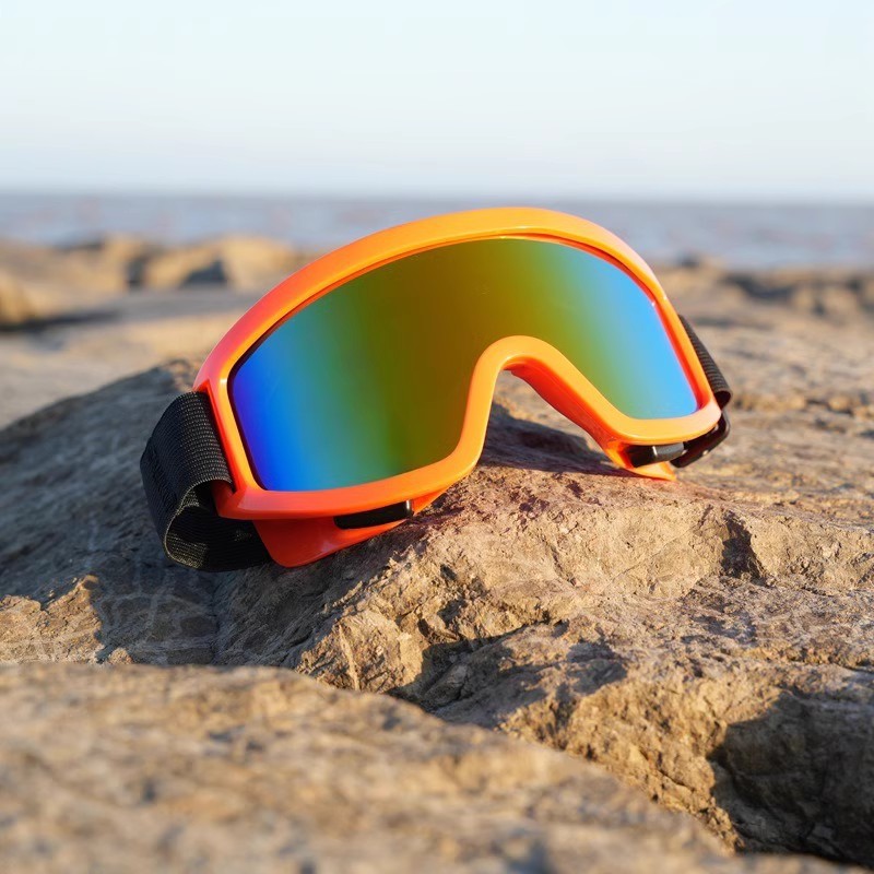 Picture of Ski Mountaineering Goggles Unisex Motorcycle Windproof Anti-Glare Glasses Outdoor Sports Snow Sunglasses