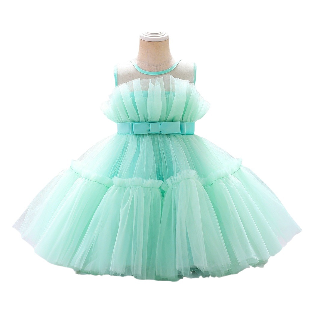 Barbie Dress Kidsren's Dress Princess Dress Infant Mesh Cake Tutu Skirt Kidsren Dress