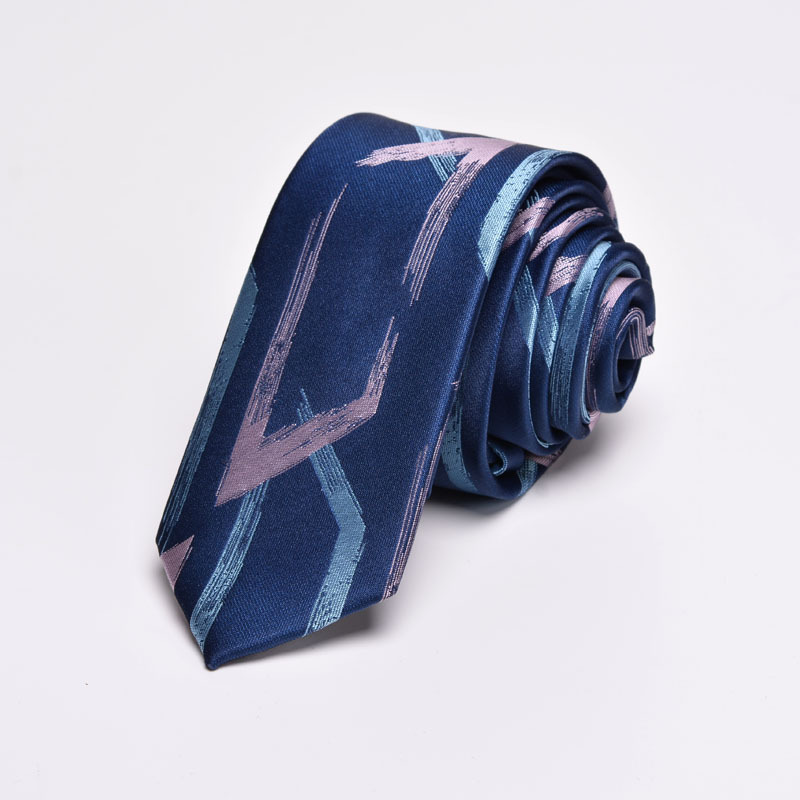 Picture of Tie High-grade 6cm Jacquard Stripesd Red Black Blue Hand-tied Paragraph Hand-tied Wedding Year Green Factory Wholesale