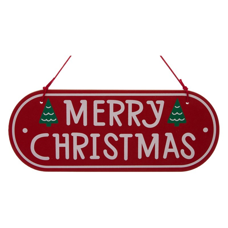 christmas christmas English letter card ornaments creative window shopping mall store christmas tree decoration ornaments