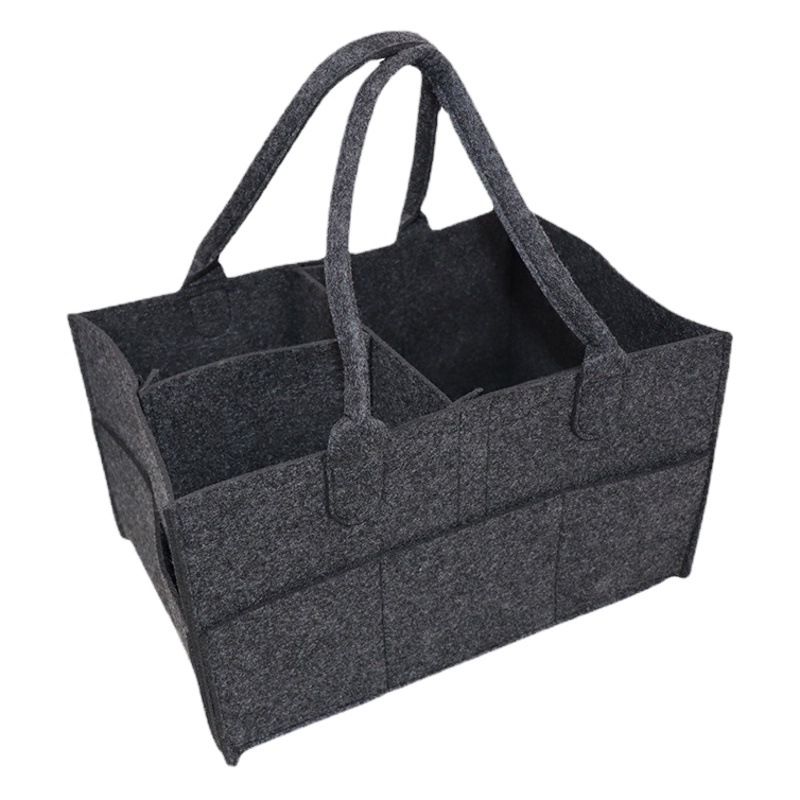 Diaper felt storage bag mother and baby supplies felt cloth mommy outdoor storage bag diaper felt bag wholesale