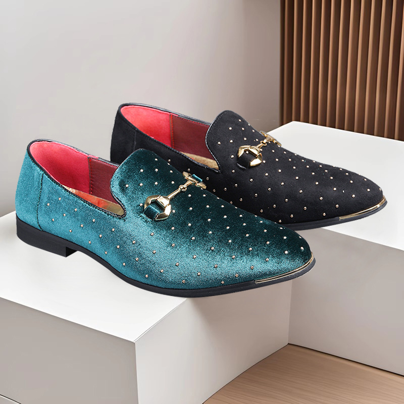 plus size men's casual leather shoes autumn new trend men's shoes a generation of fashion loafers cross-border men's shoes