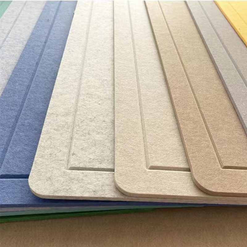 School Kindergarten Display Wall Conference Room Rounded Groove Bulletin Board Living Room Punch-Free Photo Wall Felt Board