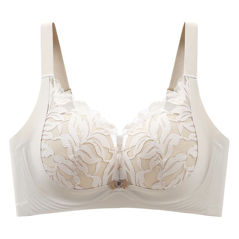 Plus Size Intimates for Women with Big Breasts, Slimming Look, Full Cup, Ultra-Thin, Fat mm Push-Up, Secondary Breasts, Anti-Sagging Bra
