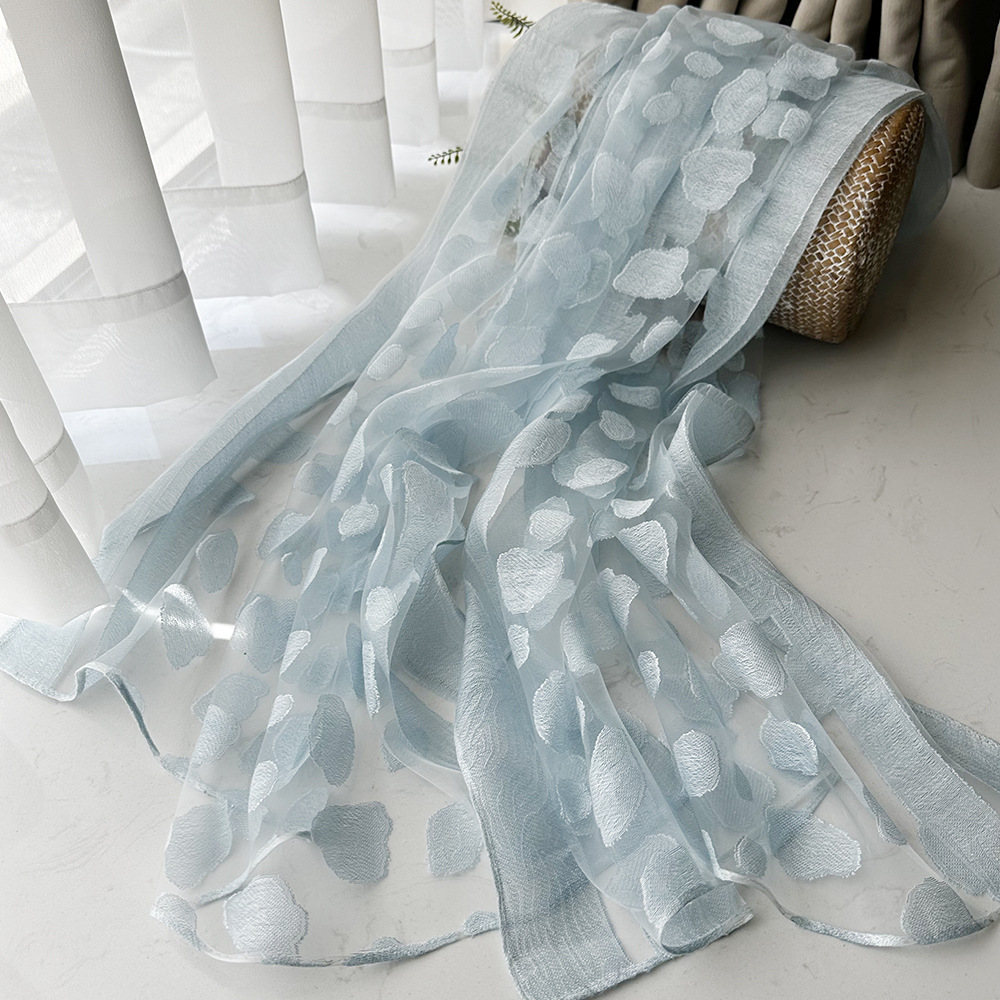 Picture of Foreign Trade Cotton Linen Scarf Scarf Women's Autumn and Winter Gradient Color-matching Japanese and Korean Lady Mori Girl Style Slub Yarn Shawl