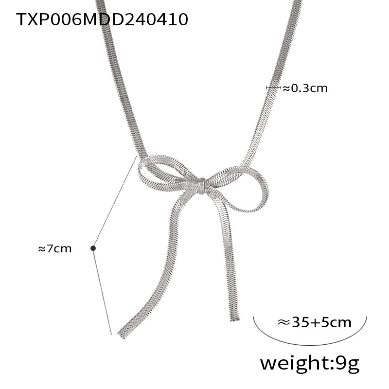 Picture of European and American Cross-border Hot Selling BowEarring Bow Jewelry Niche Metal Ins Style Design Jewelry Set for Women