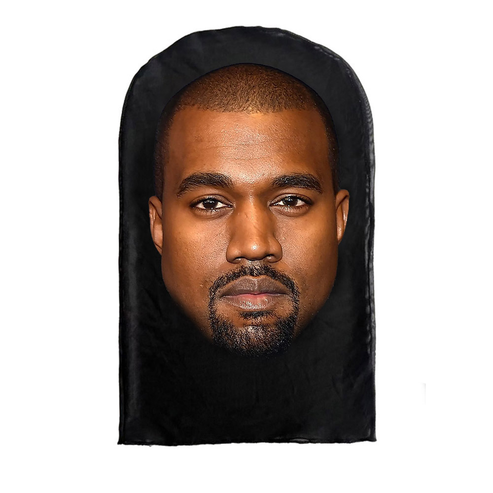 Picture of Cross-border Hot Full-cover Visual Mesh Cover Party Funny 3D Printed Cover Kobe Face Cover